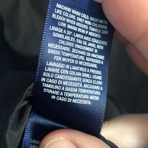 Ralph Lauren Infant Blouse. Black with Front Bow/Ruffle Design. Size 12 Months. - Picture 12 of 13